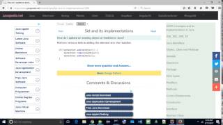 How do I update an existing object at HashSet in Java? | javapedia.net