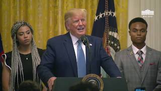 President Trump Delivers Remarks at the Young Black Leadership Summit 2019