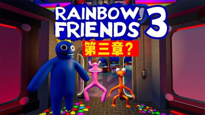 Como desenhar o Azul babão de Rainbow Friends @Roblox 