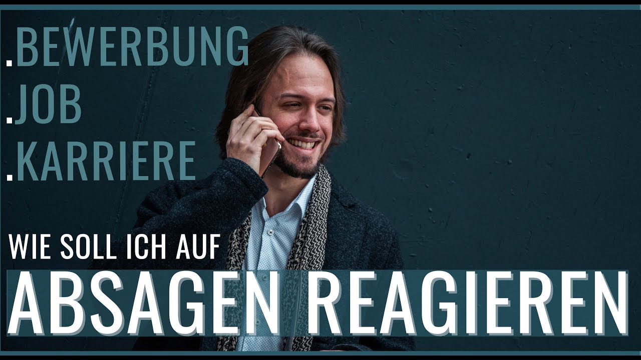 Update Bewerbung: Auf Absagen reagieren