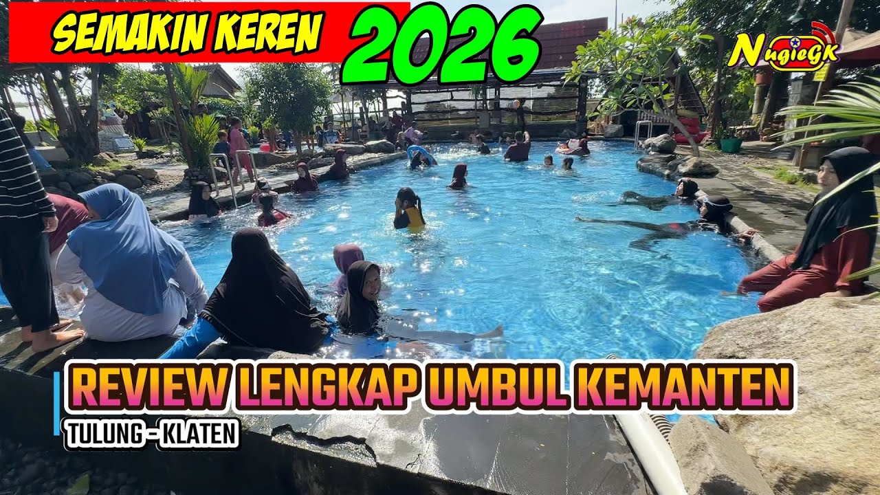 Прохладно, красиво и комфортно: последний обзор UMBUL KEMANTEN 2026 — множество бассейнов и источ...