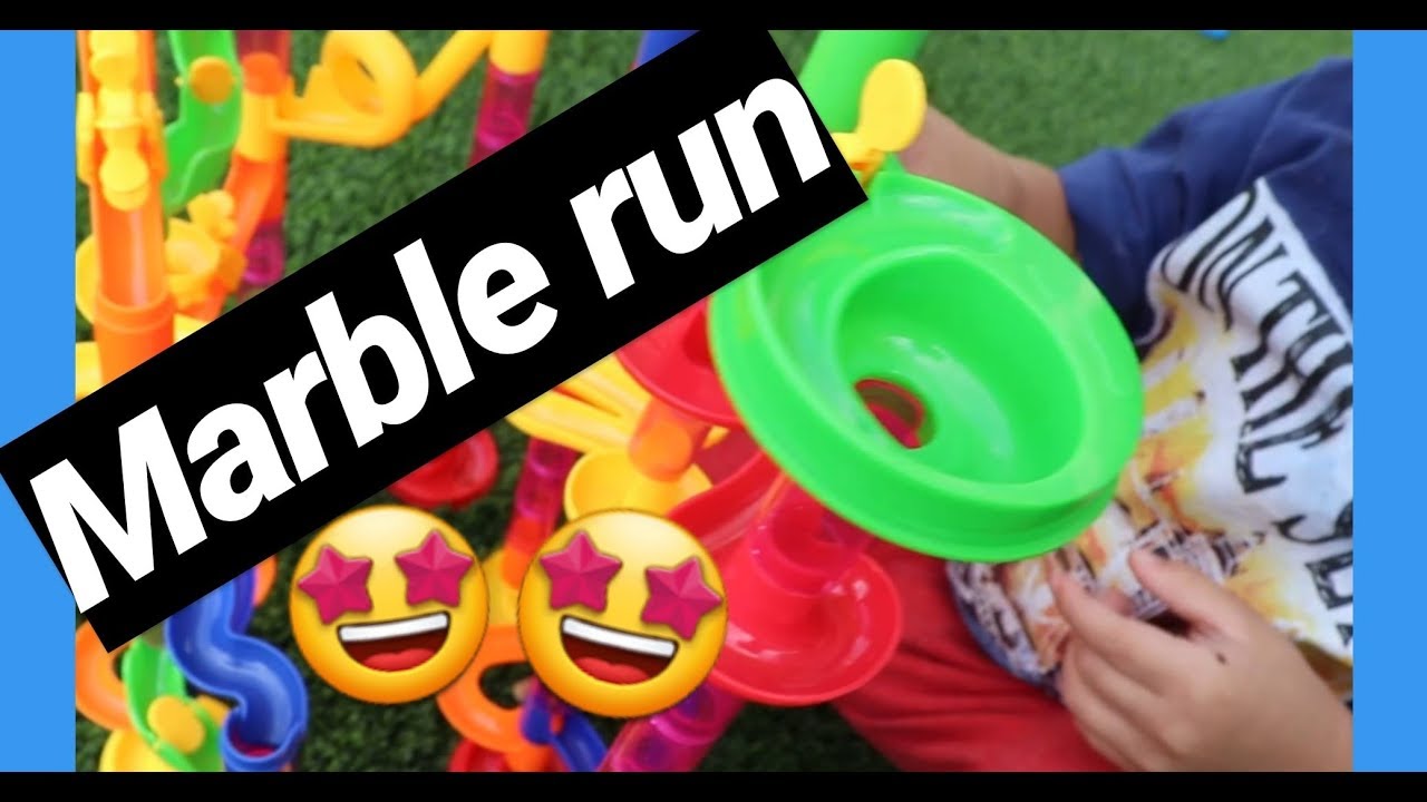 Marble run toddlers toy video YouTube