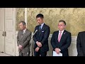 2024年3月21日　寺田政治倫理審査会幹事　政治倫理審査会幹事懇談会後ぶら下がり