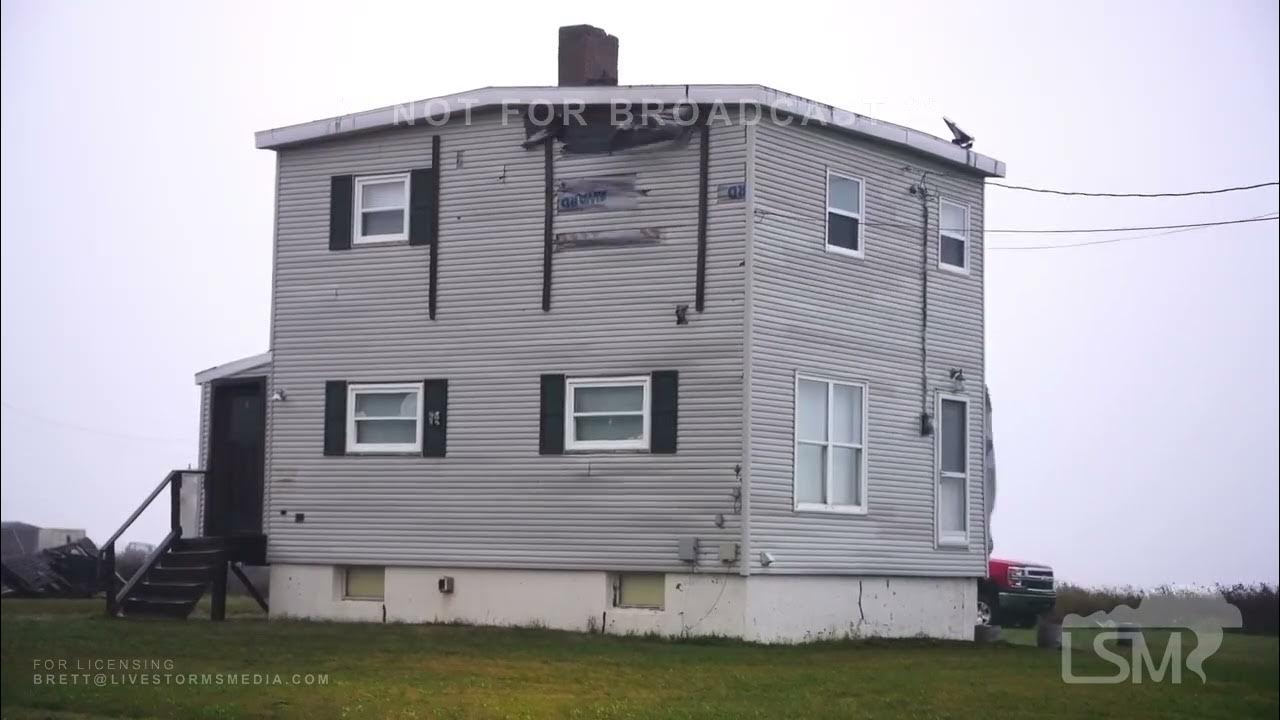 09242022 Glace Bay, Nova Scotia, Canada Hurricane Fiona Damage