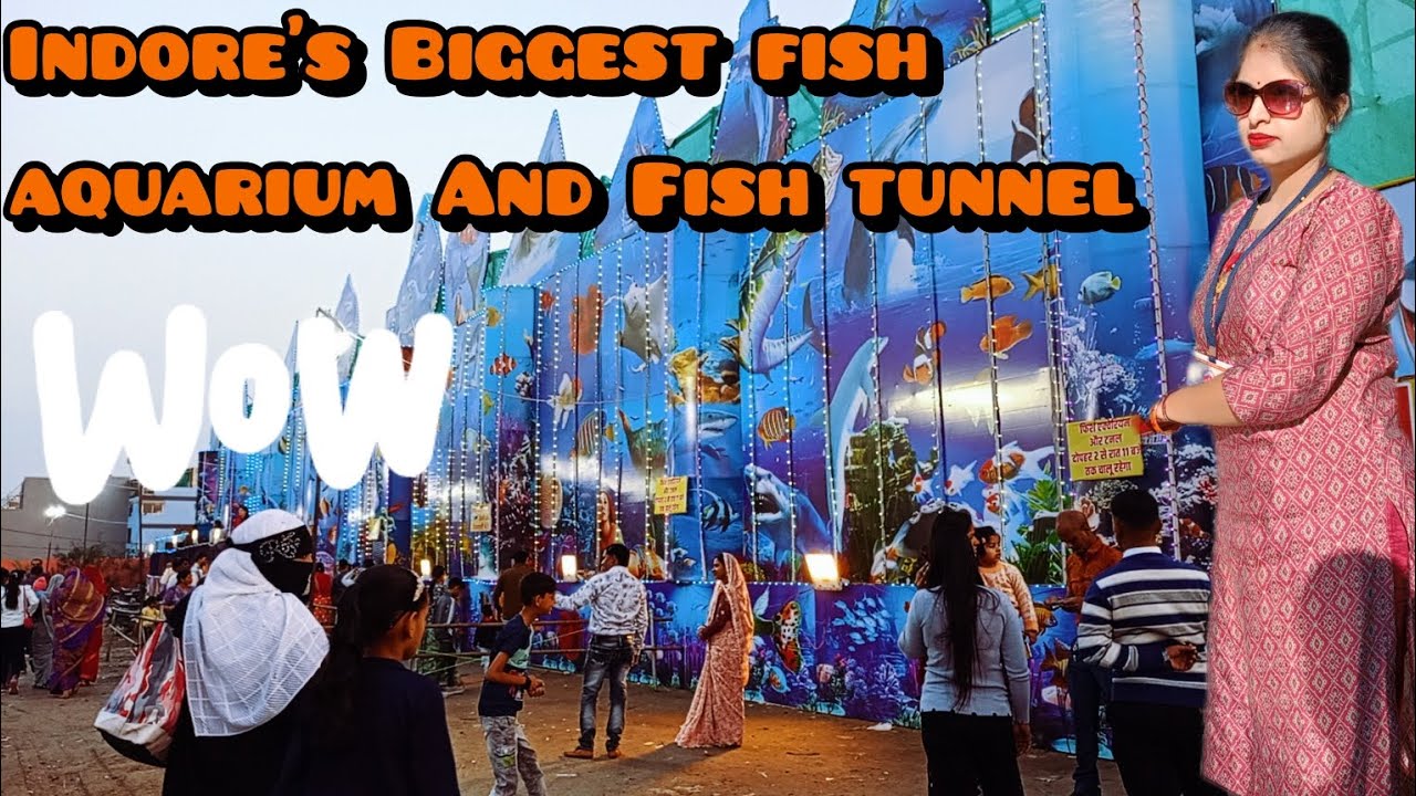 Indore's Biggest Fish Tunnel & Aquarium Indore's Fish Tunnel