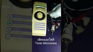 Check The Light Bulb Attimer Microwave.