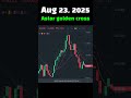 #TodayGoldenCross Aug 23, 2025 Astar golden cross