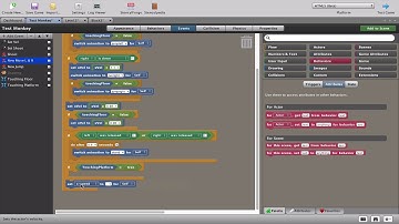 Stencyl Advanced I - Moving Blocks and Actor Attributes