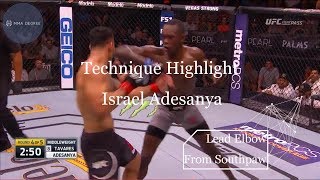 Israel 'The Last Style Bender' Adesanya - Technique Highlight