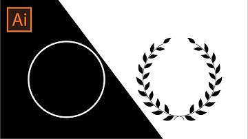 How to create a Laurel Wreath Vector design in Adobe Illustrator