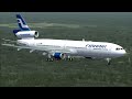 FINNAIR MD-11 LANDING in Realistic Simulator