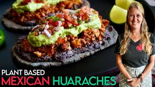 Plant-Based Huaraches | Authentic Mexican Street Food 🇲🇽