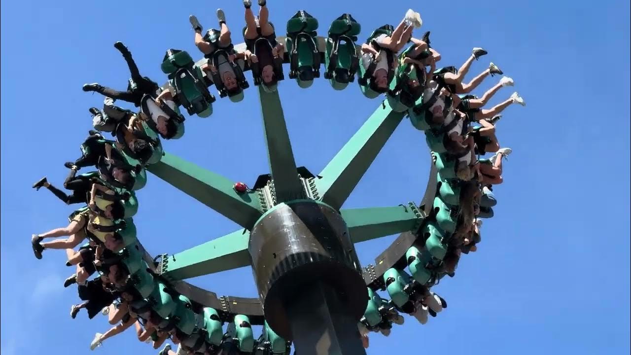 Luna Park amusement park at Sydney Big Dipper Sledgehammer Loopy Lighthouse YouTube