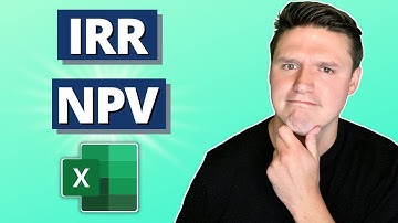 How To Calculate NPV And IRR In Excel