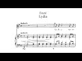 Lydia g faure  g major piano accompaniment