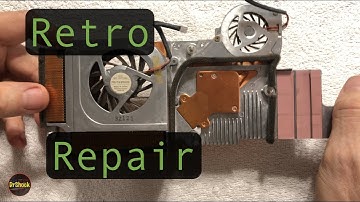 IBM ThinkPad G40 / G41 BIOS Fan Error Repair ~ CPU Fan Heat Sink Assembly Disassembly / Replacement