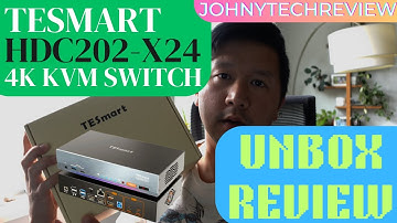 TESmart HDC202-X24 Thunderbolt 4K Dual Monitor KVM Review – Pro-Grade Fast Switching Mac PC