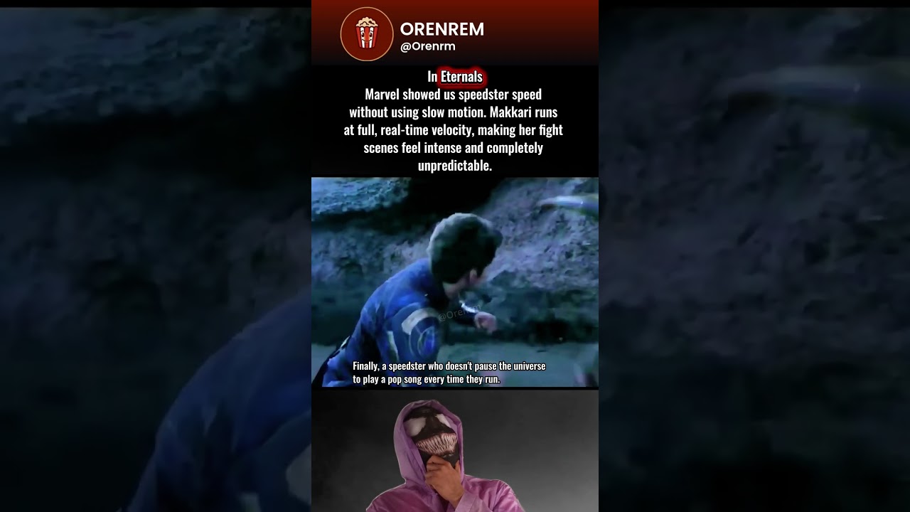 Marvel’s Real-Time Speedster Makkari in Eternals #Shorts #marvel #mcu #eternals #movie