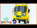 Robot Buster | Go Buster | Cars, Trucks &amp; Vehicles Cartoon | Moonbug Kids