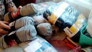 🧶Распаковка посылки/новая пряжа🧶/ новые планы 🤗🧶