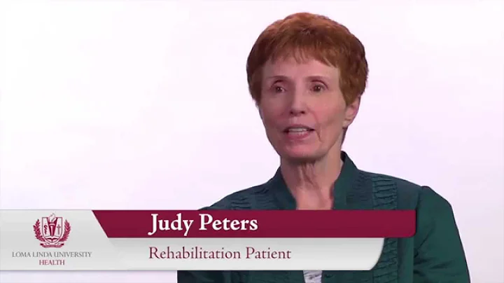 Judy Peters - Rehabilitation Patient
