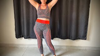 Large vs Small - Fitness Workout indoor with Yoga Stretching Challenge