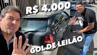 VALE A PENA COMPRAR UM CARRO DE LEILÃO ? VW GOL DE R$ 4.000,00 !!!