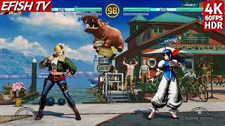 Blue Mary vs Hotaru Futaba (Hardest AI) - Fatal Fury: CotW