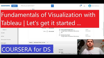 Fundamentals of Visualization with Tableau | Coursera