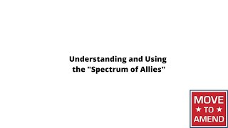 Spectrum of Allies