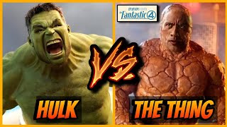 Kon Jyada Powerful Hai? Hulk Vs The Thing Fantastic 4 Showdown Blueicebear