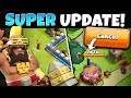 NEW Super Hog Rider &amp; Super Troop Cancel Option! (Clash of Clans)