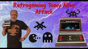 Retrogaming Tomy Alien Attack