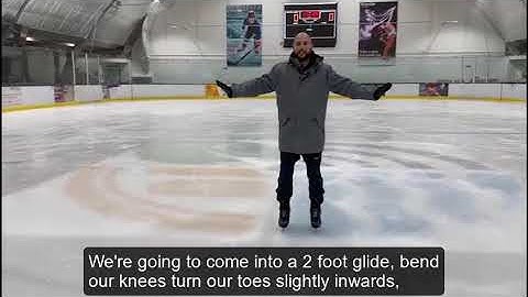 Learn to skate - Snow plough stop