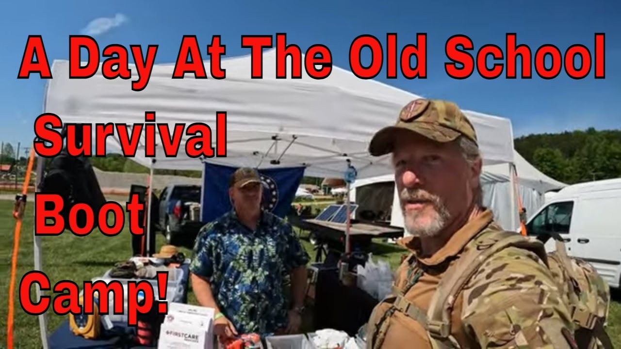 A Day At The Old School Survival Boot Camp!