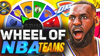 Wheel Of Teams Builds My Team (NBA 2K23)
