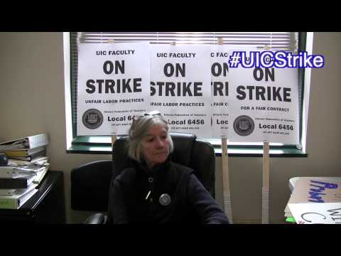 UIC Professor Gerry Gorman Explains Why She's Striking