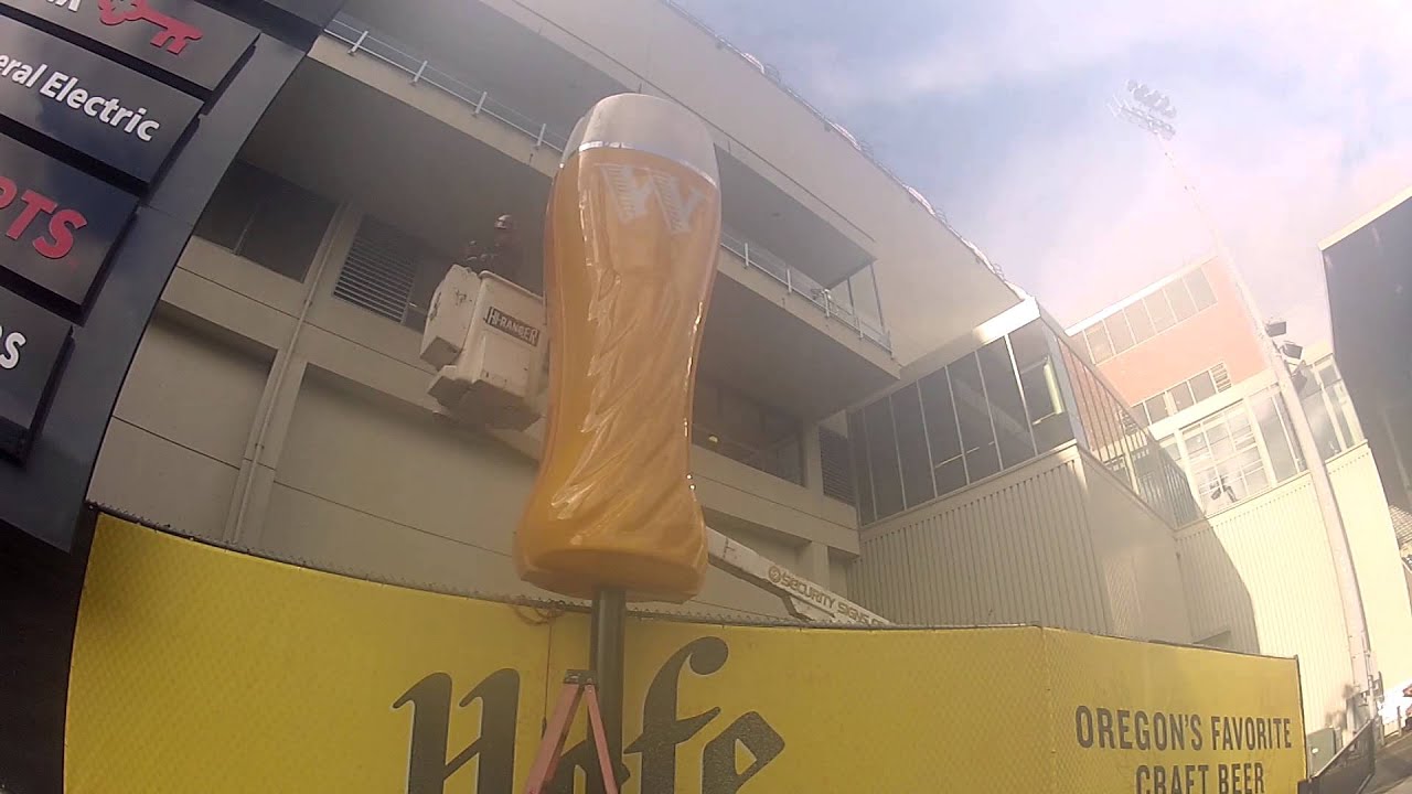 Portland Timbers Hefe Glass Time-lapse