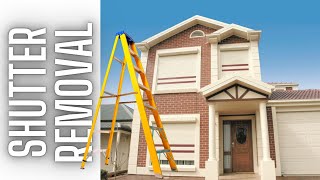 Window Roller Shutter Removal from the archives. 
