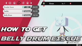 How To Get Belly Drum Eiscue | Pokemon Sword \& Shield