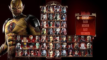 Mortal Kombat 9 -THE REVERSE FLASH MOD - Expert Arcade Ladder - Gameplay @ (1080p) - 60ᶠᵖˢ ✔