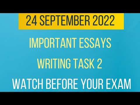 essay 2022 prediction