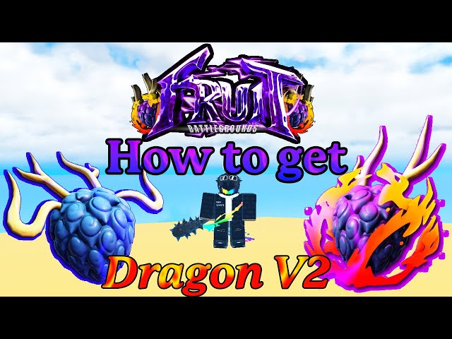 Dragon V2/Awakening Showcase In Fruit Battlegrounds