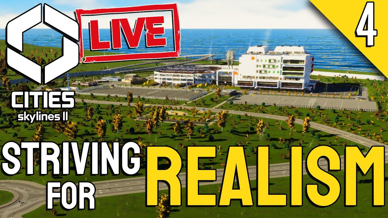 Building A Realistic City in Cities Skylines II [Ep 4 - Industry & Mass ...