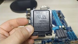 Как установить защитную крышку для сокета Intel LGA1150/1151/1155/1156