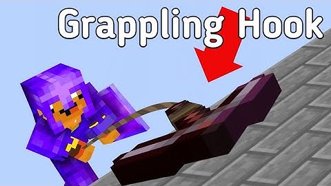 I BEAT minecraft using a Grappling Hook | Commandblock Tutorial