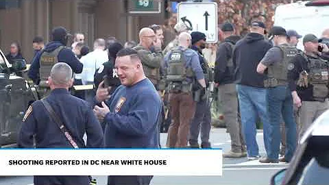 National Guard shooting in DC: Raw footage from scene near White House after member shot