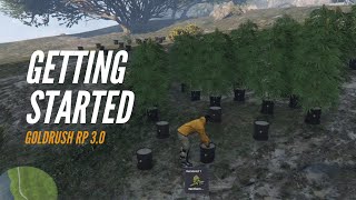 Gold Rush RP Getting Started - First Day in!