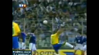 Roberto Carlos Insane Free kick ضربة حرة مباشرة صاروخية مجنوووونة