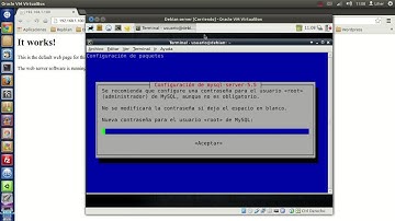 Convertir Debian en un servidor web